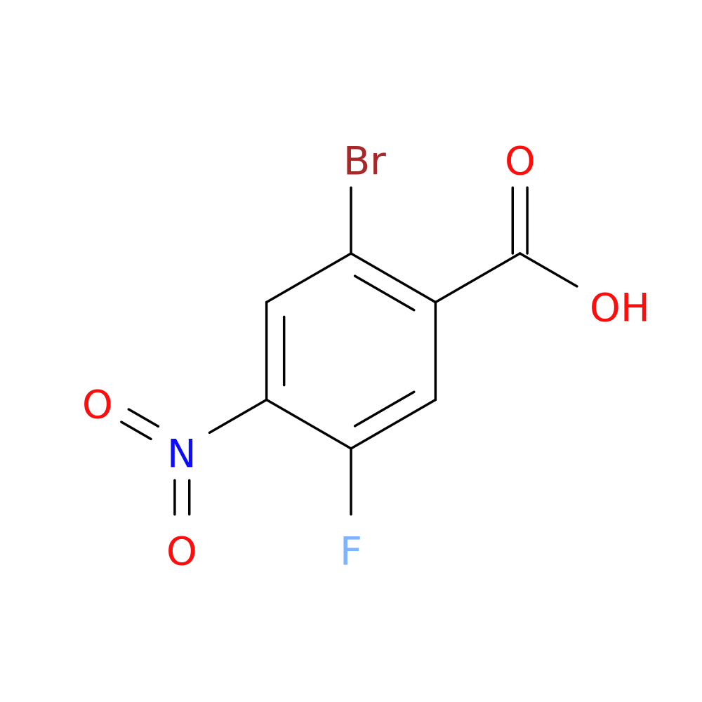 Benzoic acid, 2-bromo-5-fluoro-4-nitro-