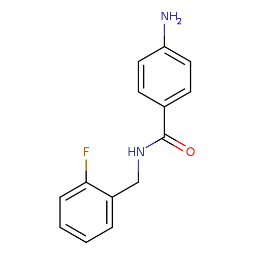 4-Amino-n-[(2-fluorophenyl)methyl]benzamide