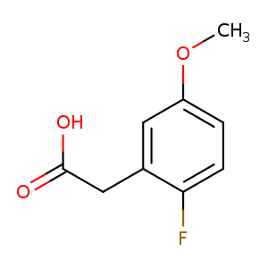 2-(2-Fluoro-5-methoxyphenyl);acetic acid
