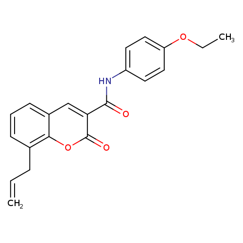 N-(4-ethoxyphenyl)-2-oxo-8-(prop-2-en-1-yl)-2H-chromene-3-carboxamide