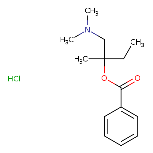 (2-benzoyloxy-2-methylbutyl)dimethylammonium chloride