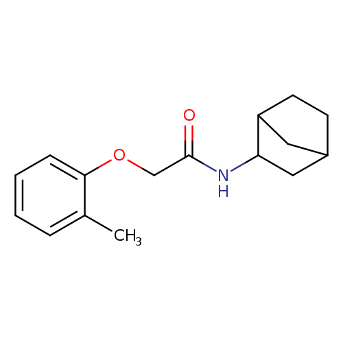 N-bicyclo[2.2.1]hept-2-yl-2-(2-methylphenoxy)acetamide