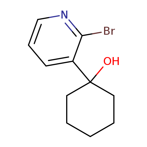 1-(2-Bromopyridin-3-yl)cyclohexan-1-ol