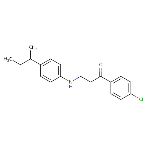 3-{[4-(butan-2-yl)phenyl]amino}-1-(4-chlorophenyl)propan-1-one