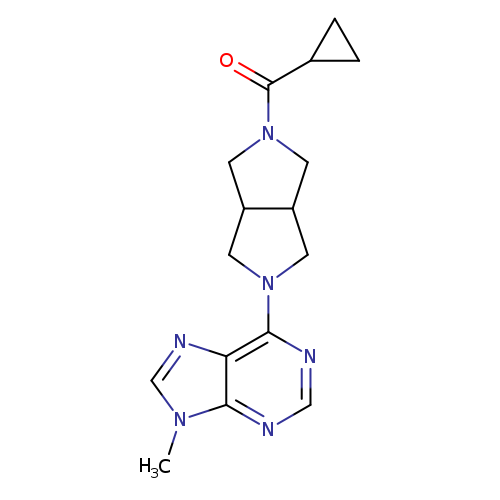 6-{5-cyclopropanecarbonyl-octahydropyrrolo[3,4-c]pyrrol-2-yl}-9-methyl-9H-purine