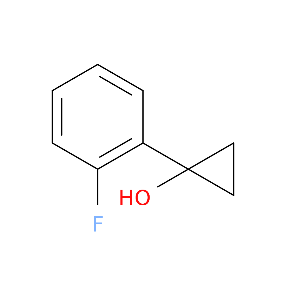 1-(2-fluorophenyl)cyclopropan-1-ol
