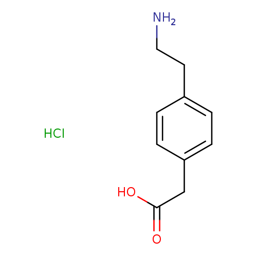 2-[4-(2-aminoethyl)phenyl]acetic acid hydrochloride