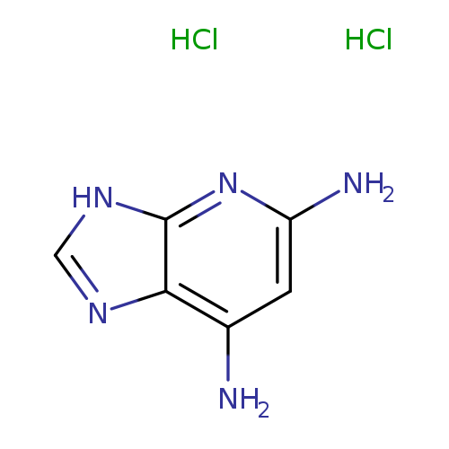3H-imidazo[4,5-b]pyridine-5,7-diamine dihydrochloride