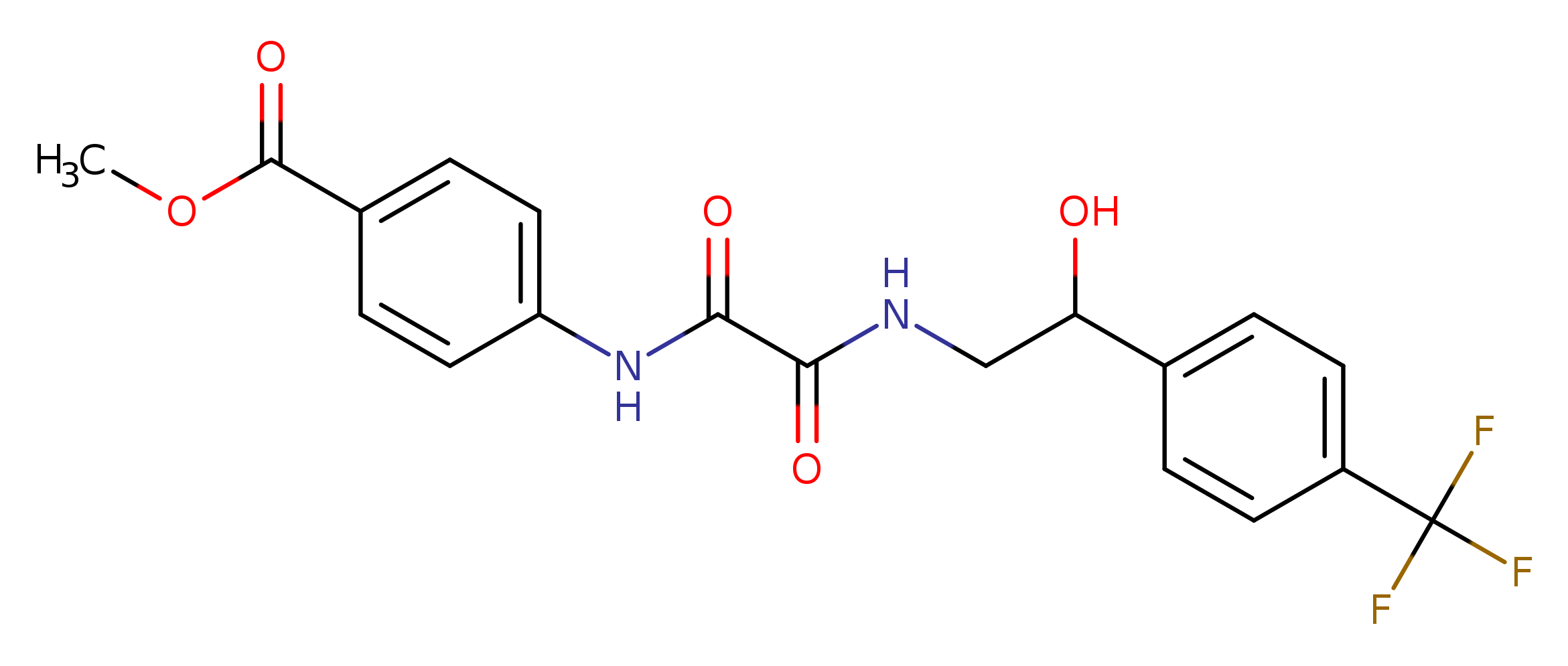 methyl 4-[({2-hydroxy-2-[4-(trifluoromethyl)phenyl]ethyl}carbamoyl)formamido]benzoate
