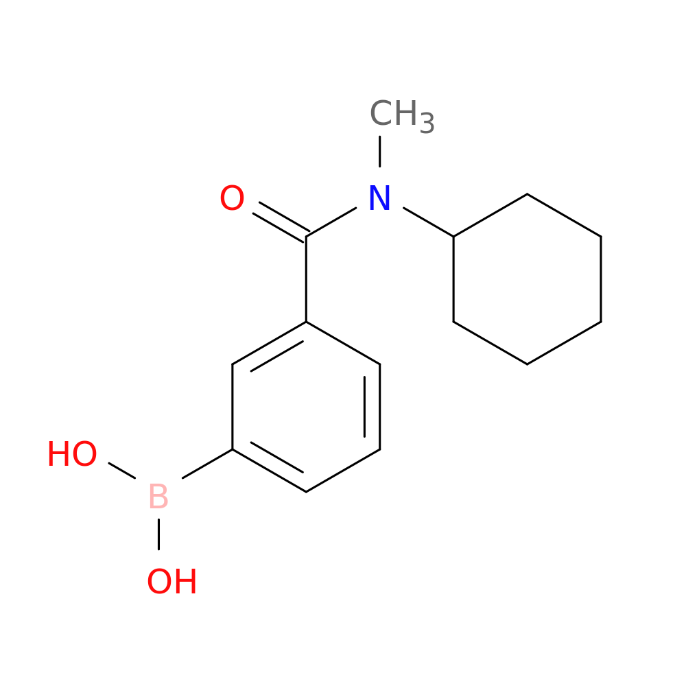 3-(Cyclohexyl(methyl)carbamoyl)phenylboronic acid