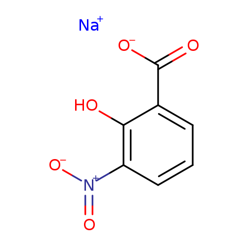 Benzoic acid, 2-hydroxy-3-nitro-, sodium salt (1:1)