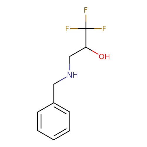 3-(benzylamino)-1,1,1-trifluoropropan-2-ol
