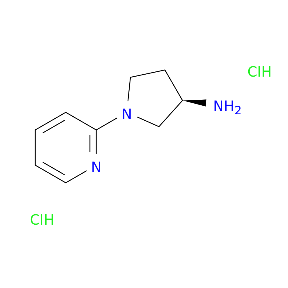 (3R)-1-(pyridin-2-yl)pyrrolidin-3-amine dihydrochloride