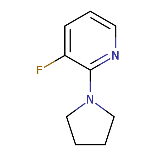 3-Fluoro-2-(pyrrolidin-1-yl)pyridine
