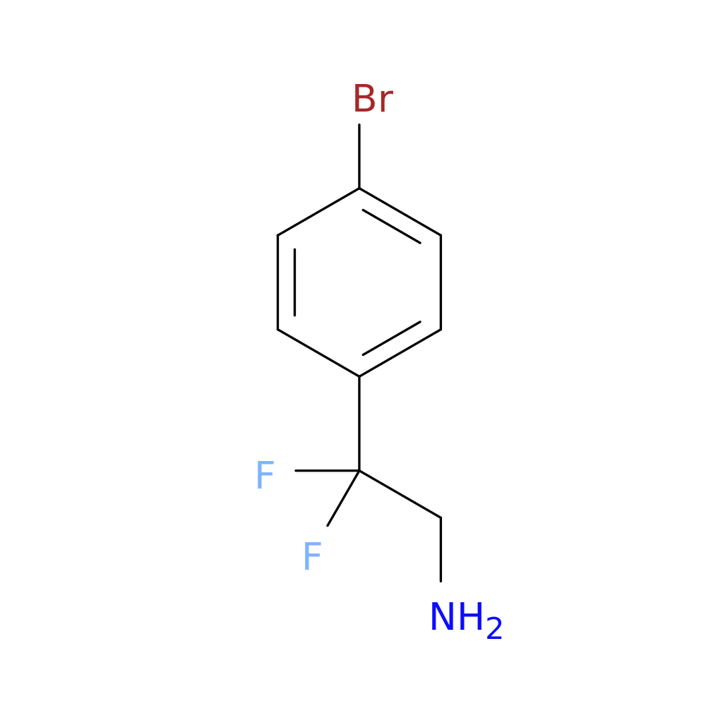 2-(4-Bromophenyl)-2,2-difluoroethan-1-amine