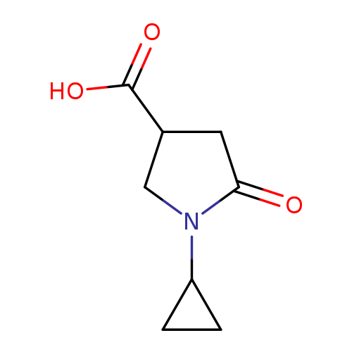 1-Cyclopropyl-5-oxopyrrolidine-3-carboxylic acid