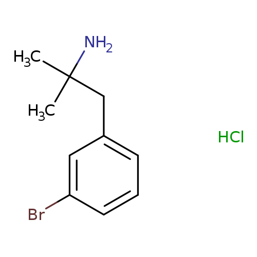 1-(3-bromophenyl)-2-methylpropan-2-amine hydrochloride