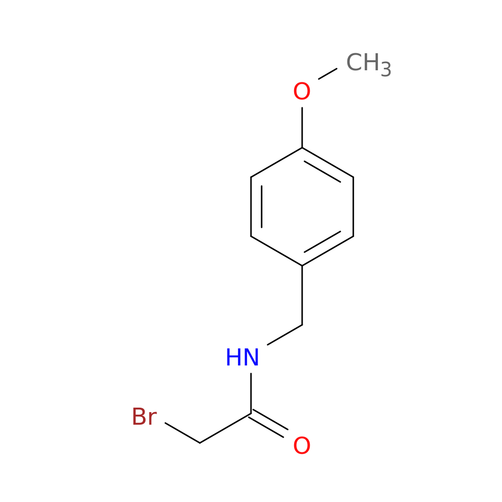 2-Bromo-N-(4-methoxybenzyl)acetamide