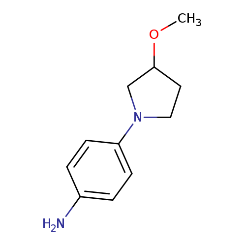 4-(3-methoxypyrrolidin-1-yl)aniline
