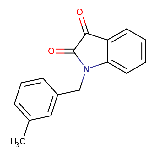 1-(3-methylbenzyl)-1H-indole-2,3-dione
