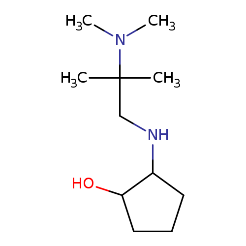 2-([2-(Dimethylamino)-2-methylpropyl]amino)cyclopentan-1-ol