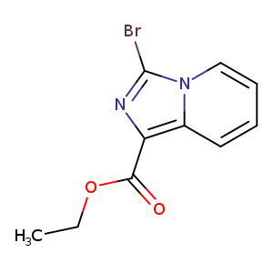 Imidazo[1,5-a]pyridine-1-carboxylic acid, 3-bromo-, ethyl ester