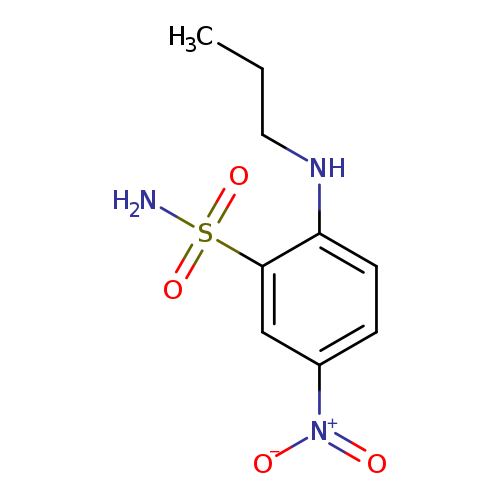 5-Nitro-2-(propylamino)benzenesulfonamide