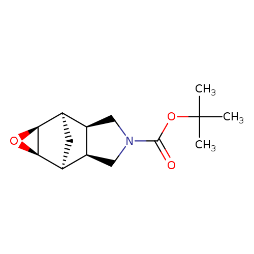 tert-butyl -rac-(1R,2S,6R,7S,8R,10S)-9-oxa-4-azatetracyclo[5.3.1.0^{2,6}.0^{8,10}]undecane-4-carboxylate