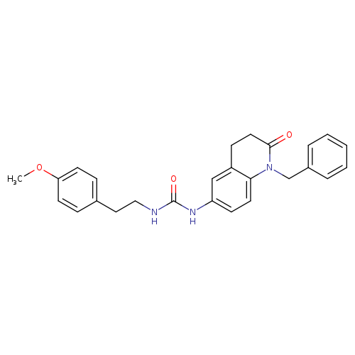 3-(1-benzyl-2-oxo-1,2,3,4-tetrahydroquinolin-6-yl)-1-[2-(4-methoxyphenyl)ethyl]urea
