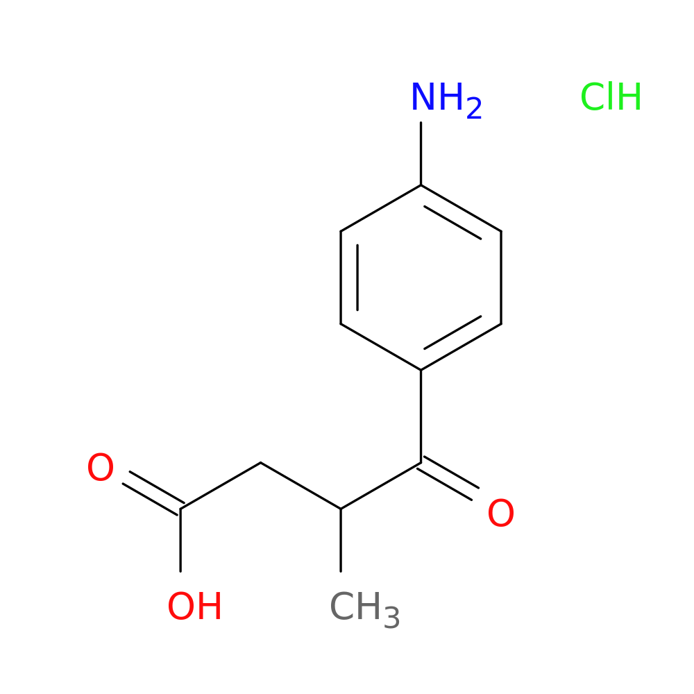 4-(4-Aminophenyl)-3-methyl-4-oxobutanoic acid hydrochloride