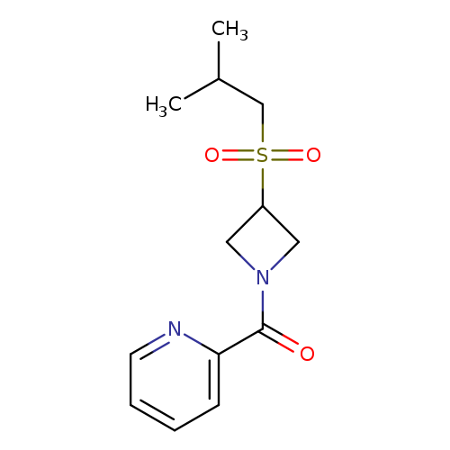 2-[3-(2-methylpropanesulfonyl)azetidine-1-carbonyl]pyridine