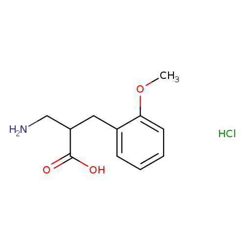 3-amino-2-[(2-methoxyphenyl)methyl]propanoic acid hydrochloride