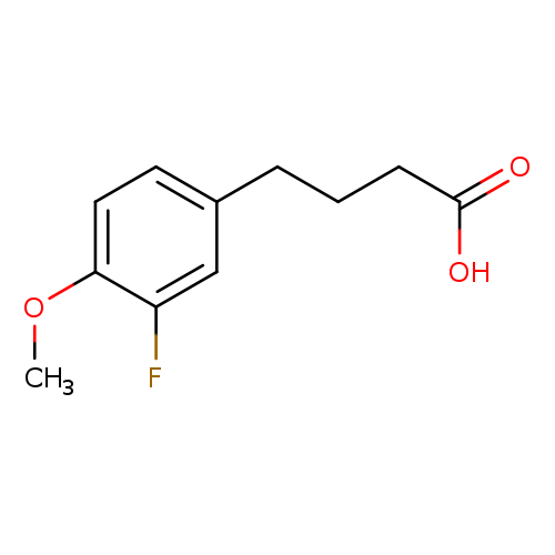 4-(3-fluoro-4-methoxyphenyl)butanoic acid