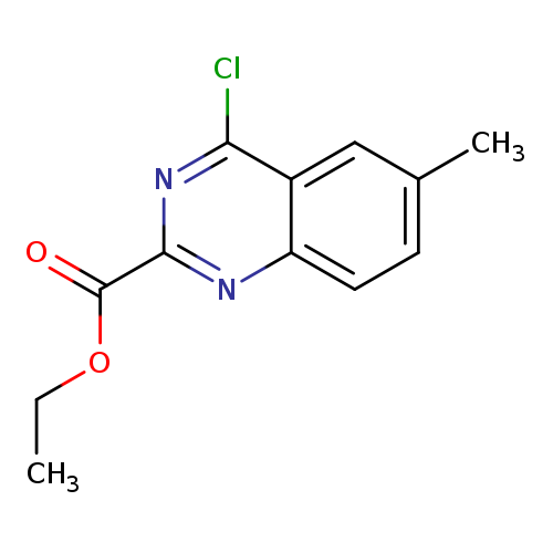 Ethyl 4-chloro-6-methyl-2-quinazolinecarboxylate