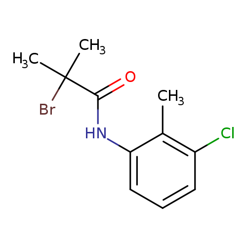 2-Bromo-n-(3-chloro-2-methylphenyl)-2-methylpropanamide