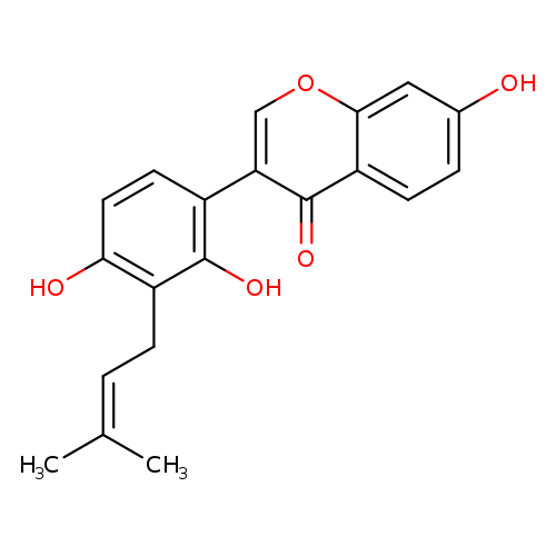 4H-1-Benzopyran-4-one, 3-[2,4-dihydroxy-3-(3-methyl-2-buten-1-yl)phenyl]-7-hydroxy-