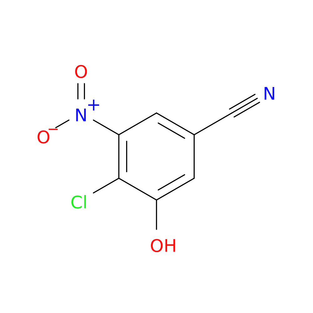 4-Chloro-3-hydroxy-5-nitrobenzonitrile
