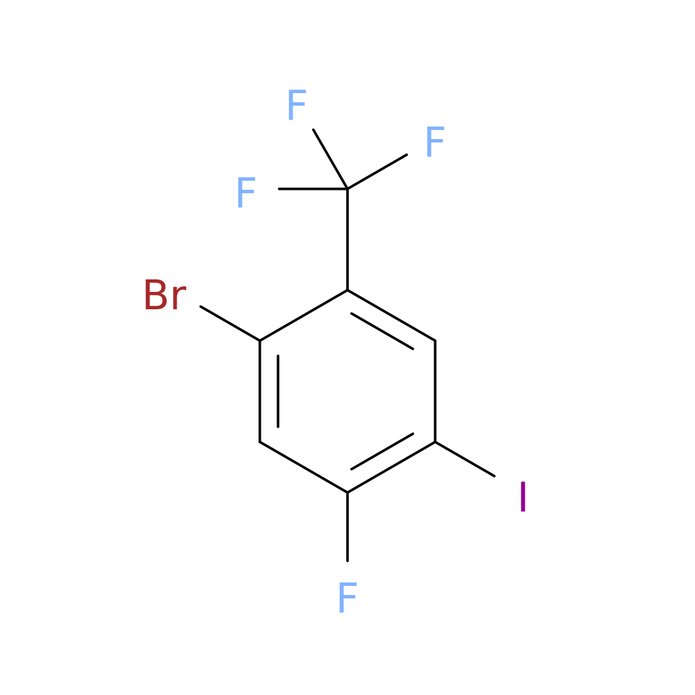 1-Bromo-5-fluoro-4-iodo-2-(trifluoromethyl)benzene
