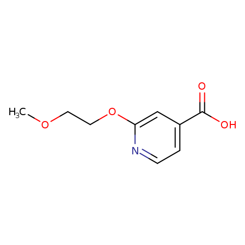 2-(2-Methoxyethoxy)pyridine-4-carboxylic acid