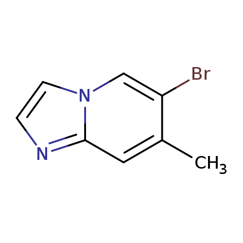 Imidazo[1,2-a]pyridine, 6-bromo-7-methyl-