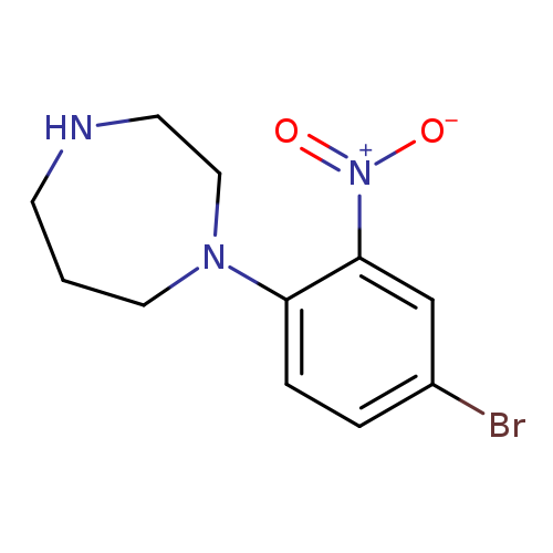 1-(4-bromo-2-nitrophenyl)-1,4-diazepane