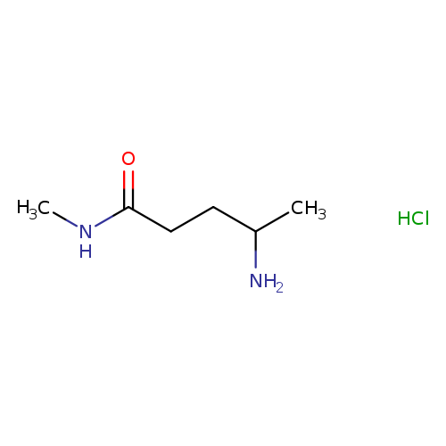 4-amino-N-methylpentanamide hydrochloride