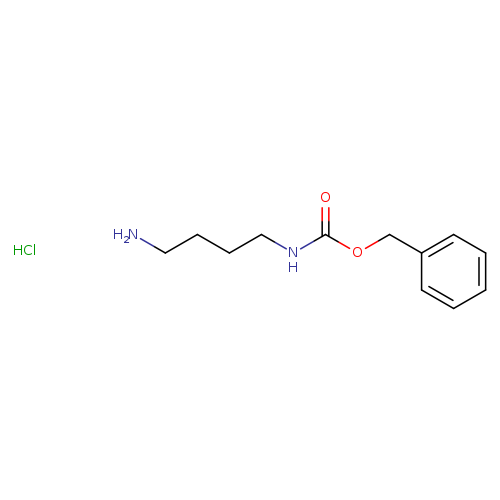 Carbamic acid, N-(4-aminobutyl)-, phenylmethyl ester, hydrochloride (1:1)