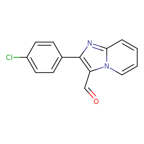 Imidazo[1,2-a]pyridine-3-carboxaldehyde, 2-(4-chlorophenyl)-