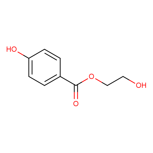 Benzoic acid, 4-hydroxy-, 2-hydroxyethyl ester