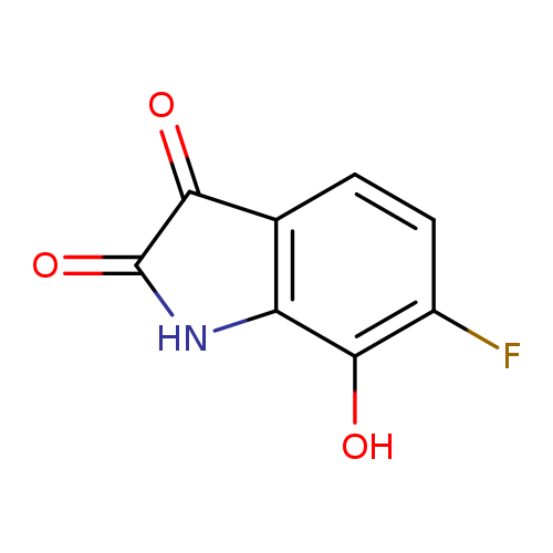 6-fluoro-7-hydroxy-2,3-dihydro-1H-indole-2,3-dione