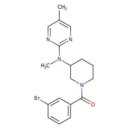 N-[1-(3-bromobenzoyl)piperidin-3-yl]-N,5-dimethylpyrimidin-2-amine