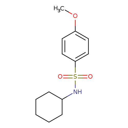N-Cyclohexyl-4-methoxybenzenesulfonamide