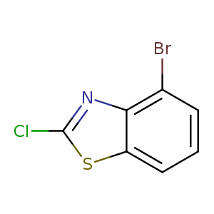 Benzothiazole, 4-bromo-2-chloro-