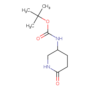 Carbamic acid, N-(6-oxo-3-piperidinyl)-, 1,1-dimethylethyl ester